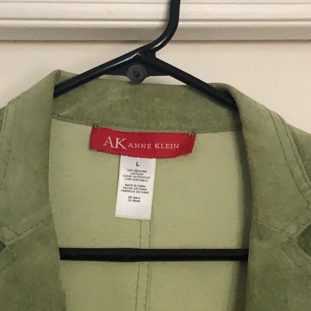 Apple Green Swede Jacket